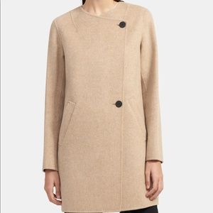 Theory Nyma Wool Cashmere Palomino Coat